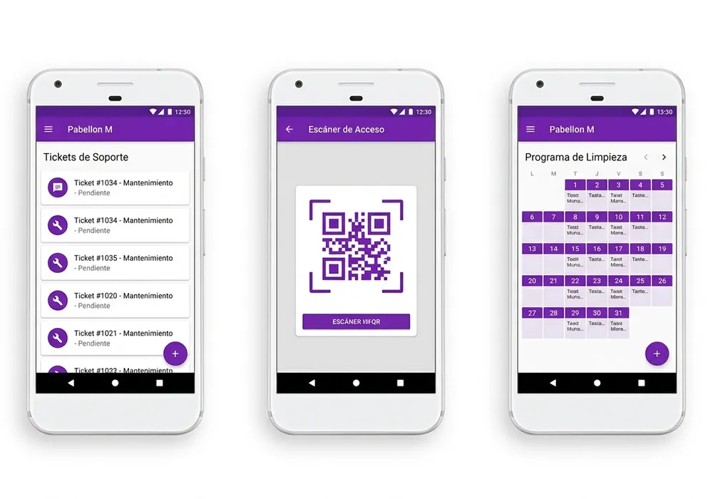 Pabellón M — App de Gestión Interna