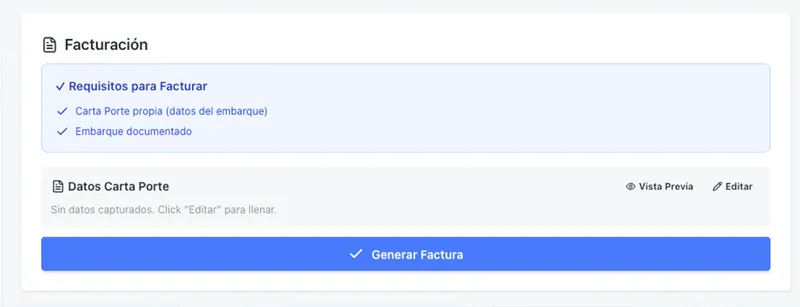 Embarque - Gestion de logistica