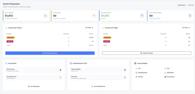 Embarque - Gestion de logistica